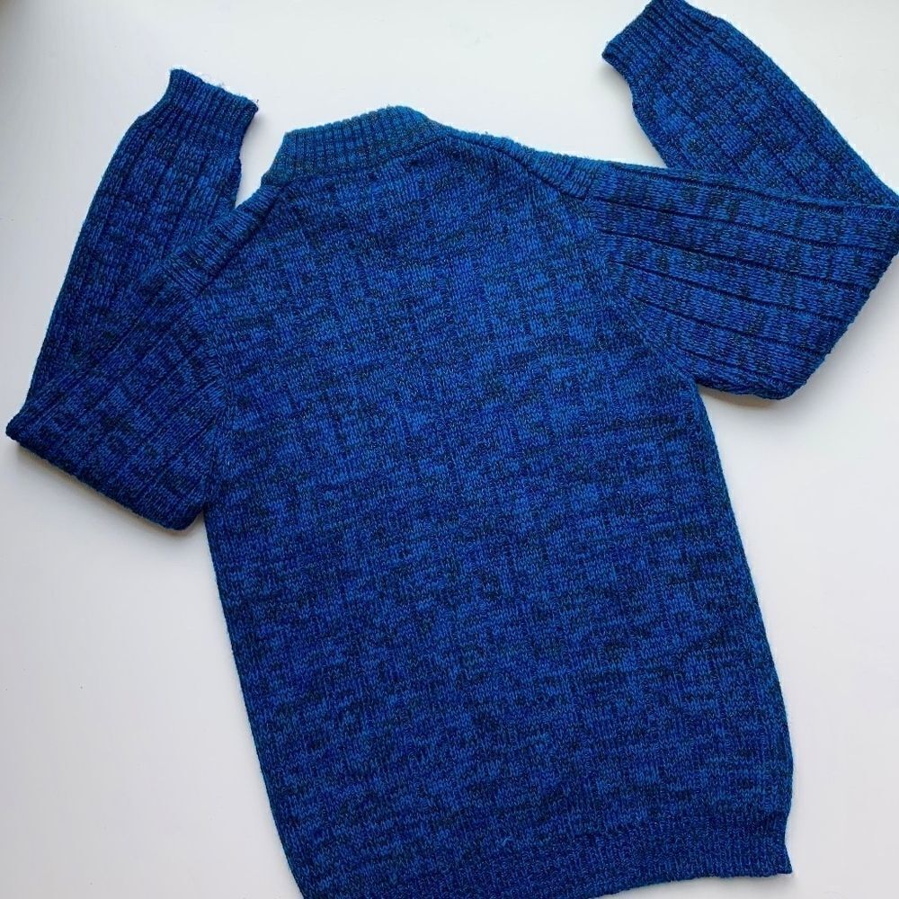 ‎Vintage Mock Neck Knit Sweater Size Medium - Picture 7 of 8